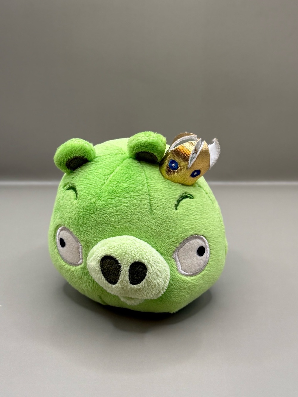 Angry Birds King Green Pig Plush Stuffed Animal